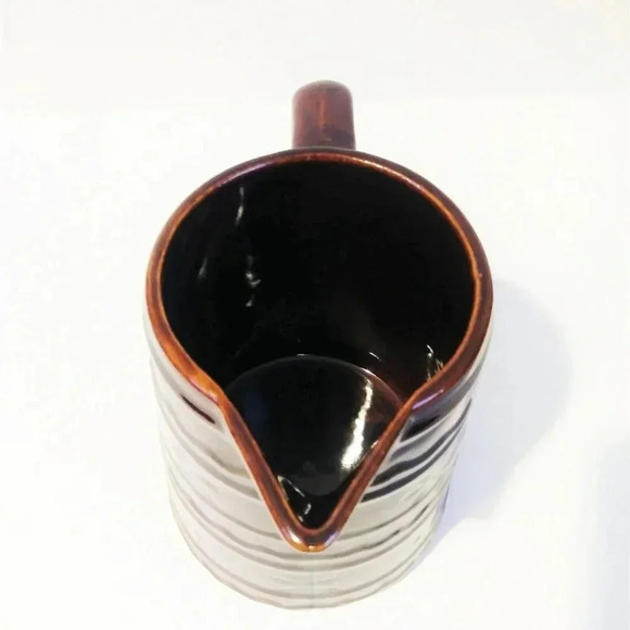 Mar-Crest Brown Oven Proof Stoneware Pitcher - Picture 4 of 5